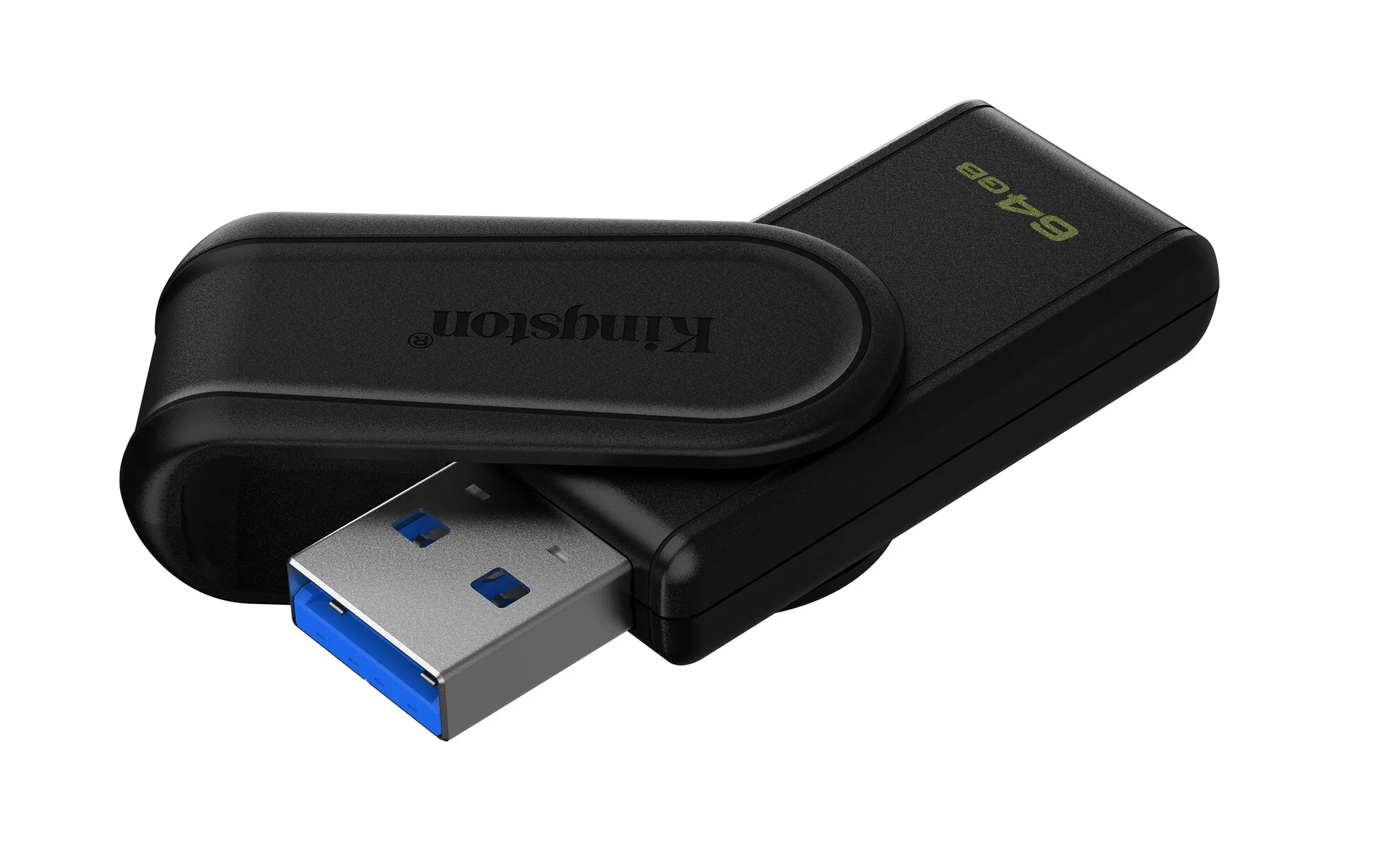 Kingston Technology DataTraveler 64GB Portable USB 3.2 Gen 1 Exodia S (Schwarz/Schwarz) – Bild 2
