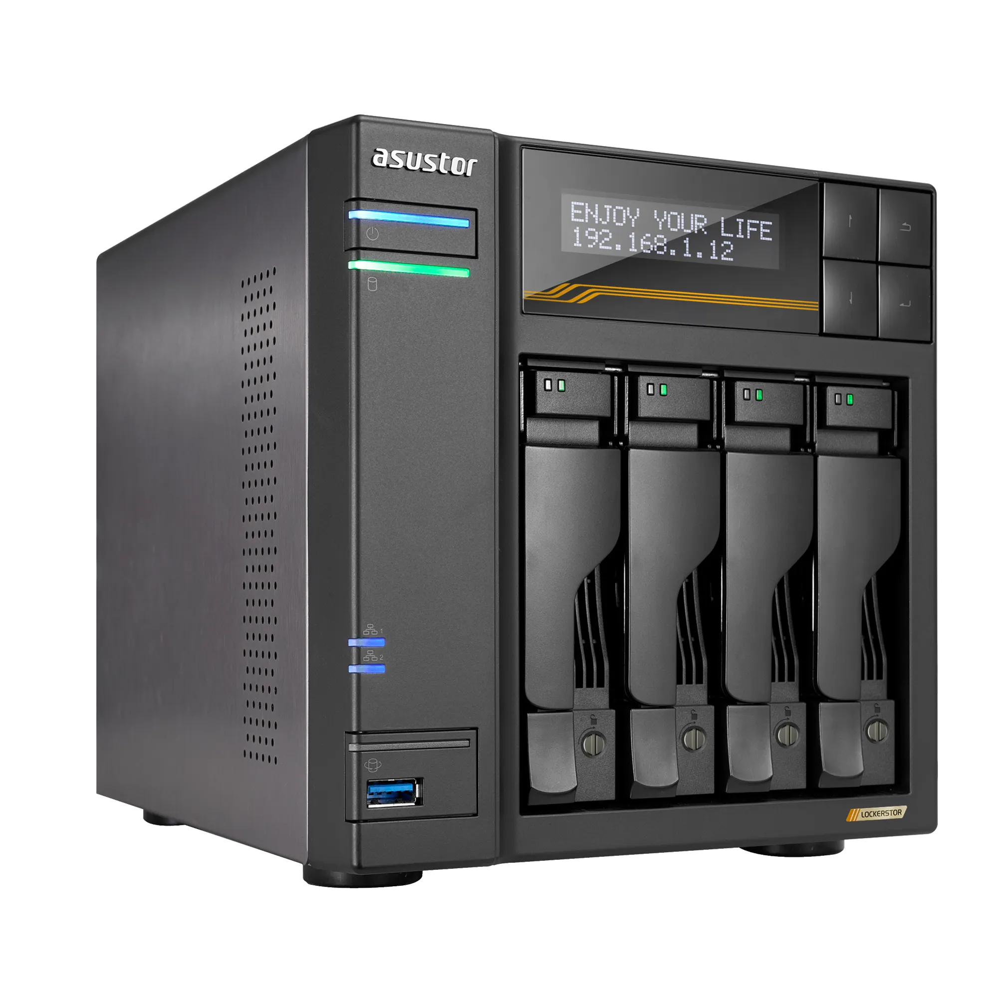 Asustor Lockerstor 4 Gen3 AS6804T 4-Bay