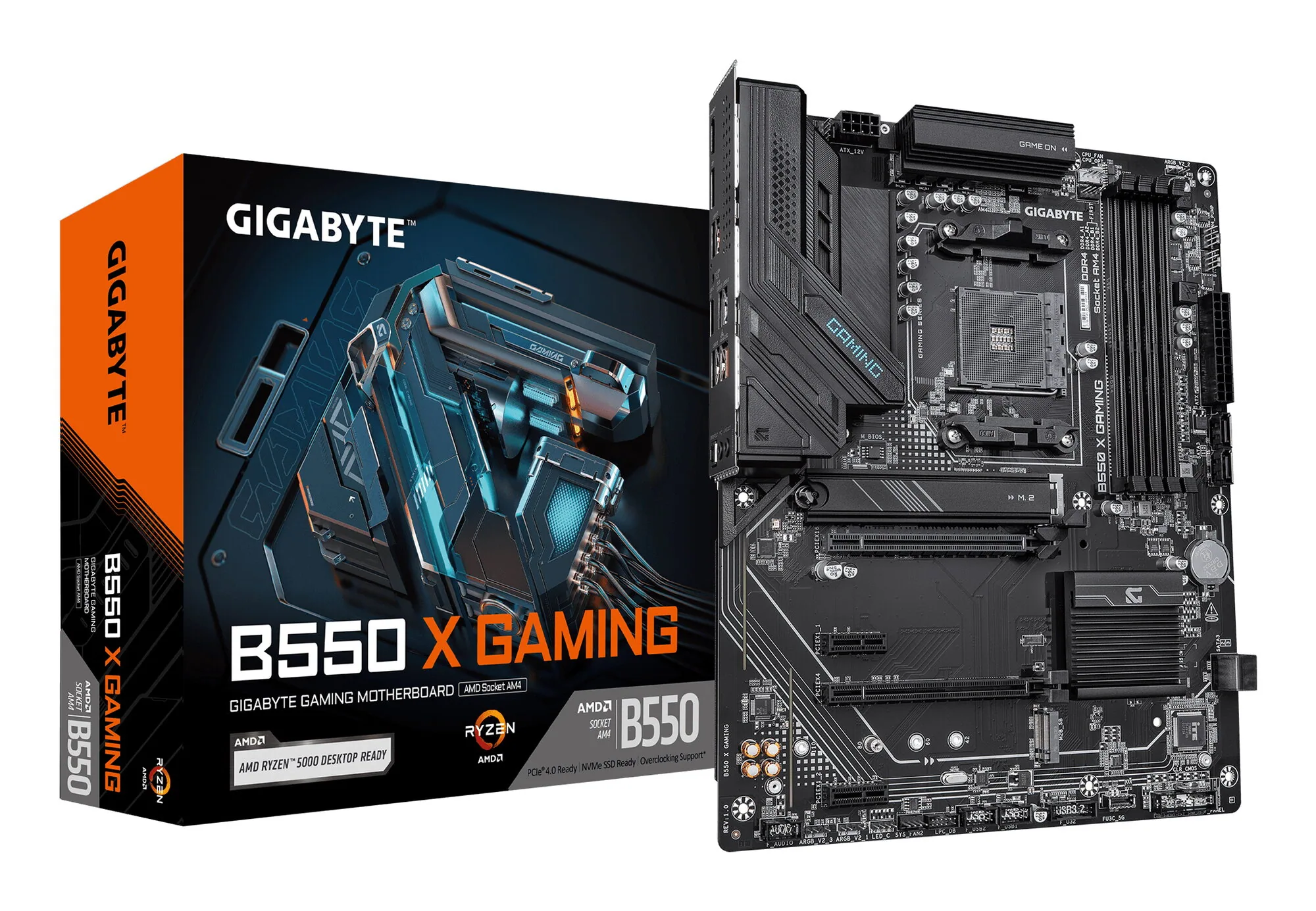 GIGABYTE B550 X GAMING Mainboard – Bild 1