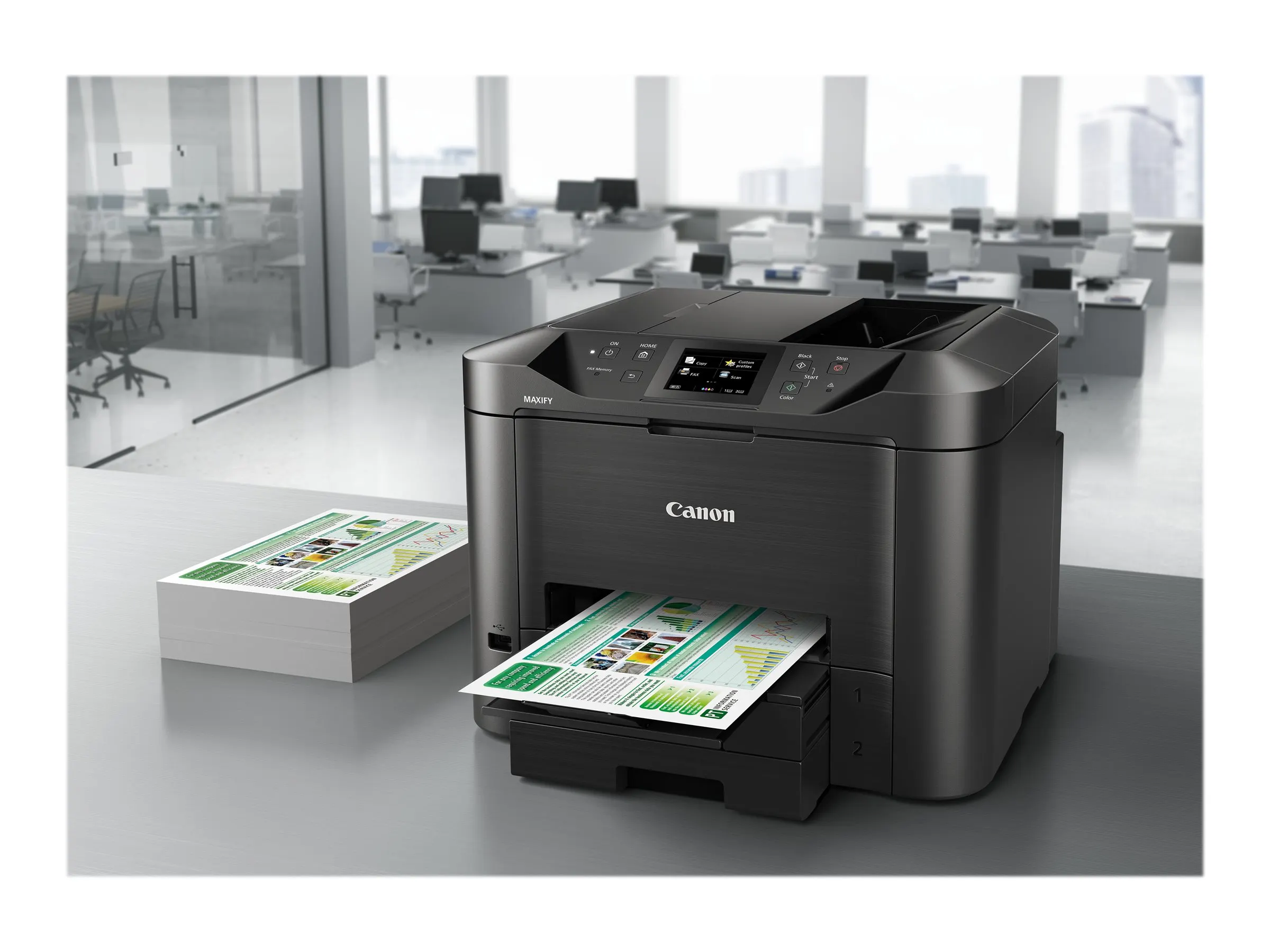 Canon MAXIFY MB5450 Tintenstrahl A4 600 x 1200 DPI 24 Seiten pro Minute WLAN