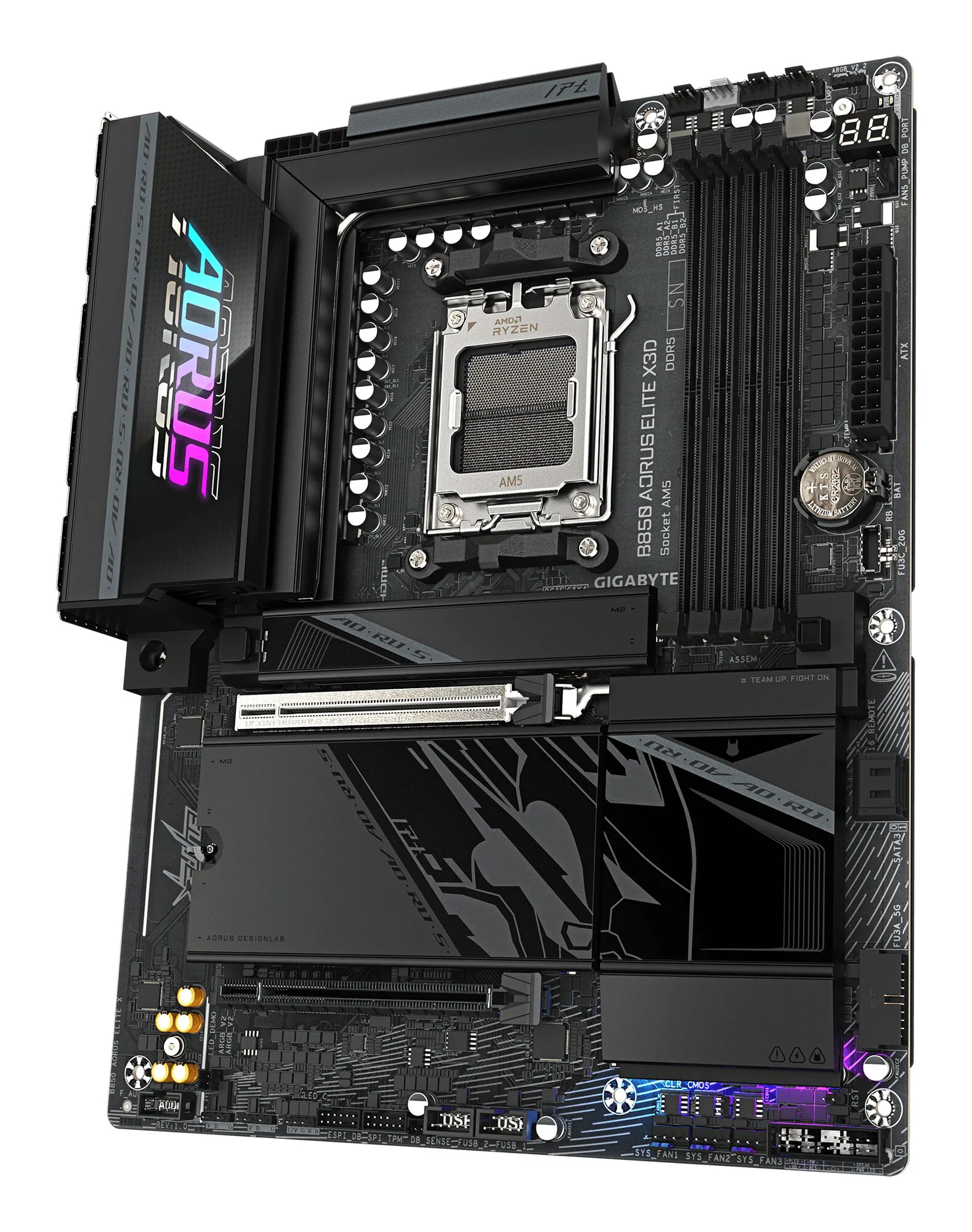 GIGABYTE B850 AORUS ELITE X3D Mainboard – Bild 4
