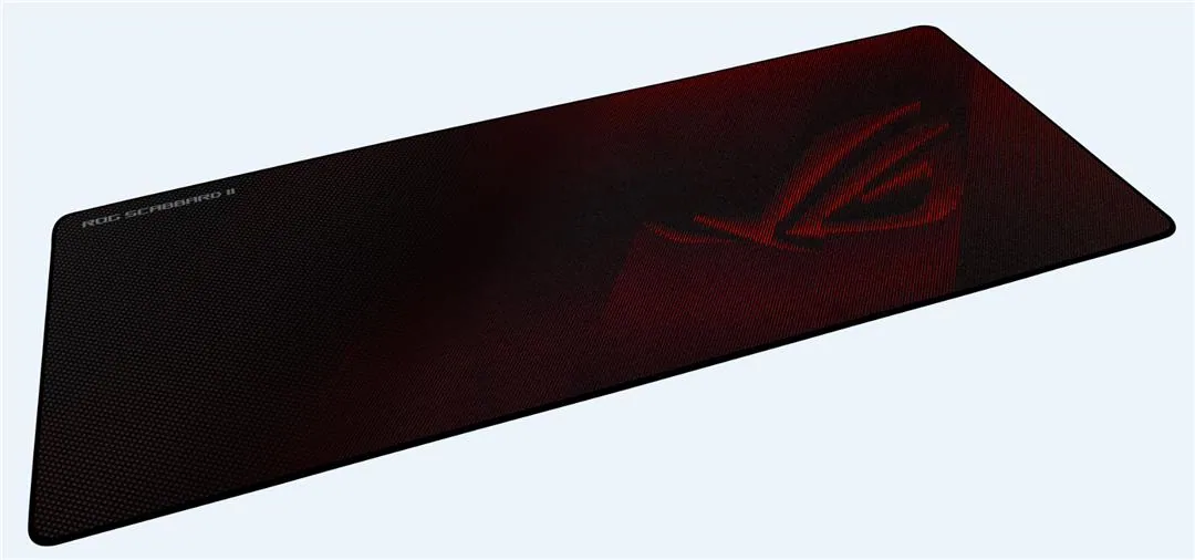 ASUS ROG Strix Scabbard II Gaming-Mauspad Schwarz, Rot – Bild 2