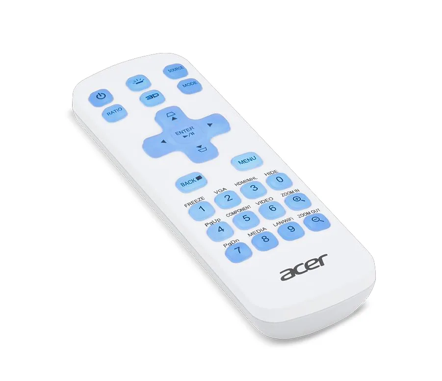 Acer MC.JQ011.005 Fernbedienung IR Wireless Universal Drucktasten – Bild 1