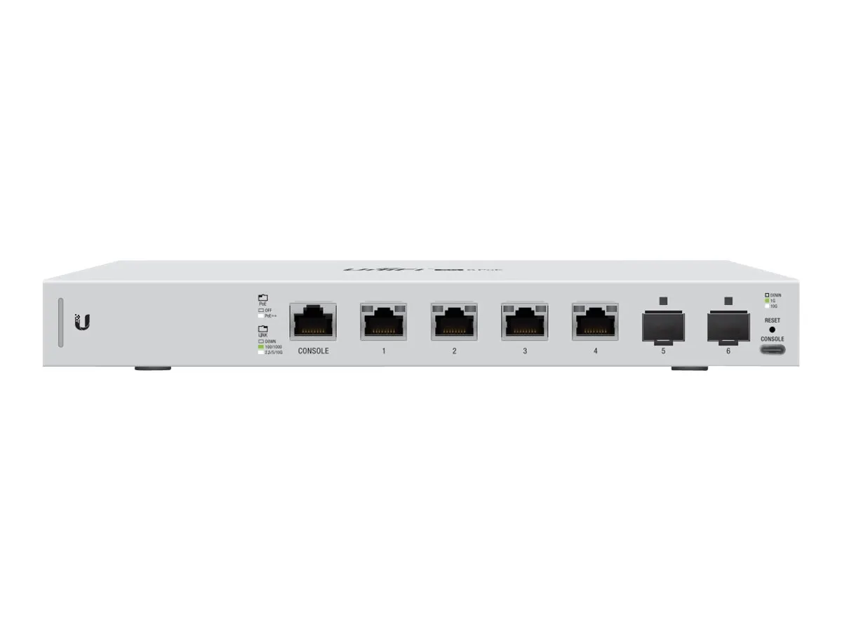 Ubiquiti UniFi Switch 6-Port 802.3bt 10Gbit/s. 170W PoE