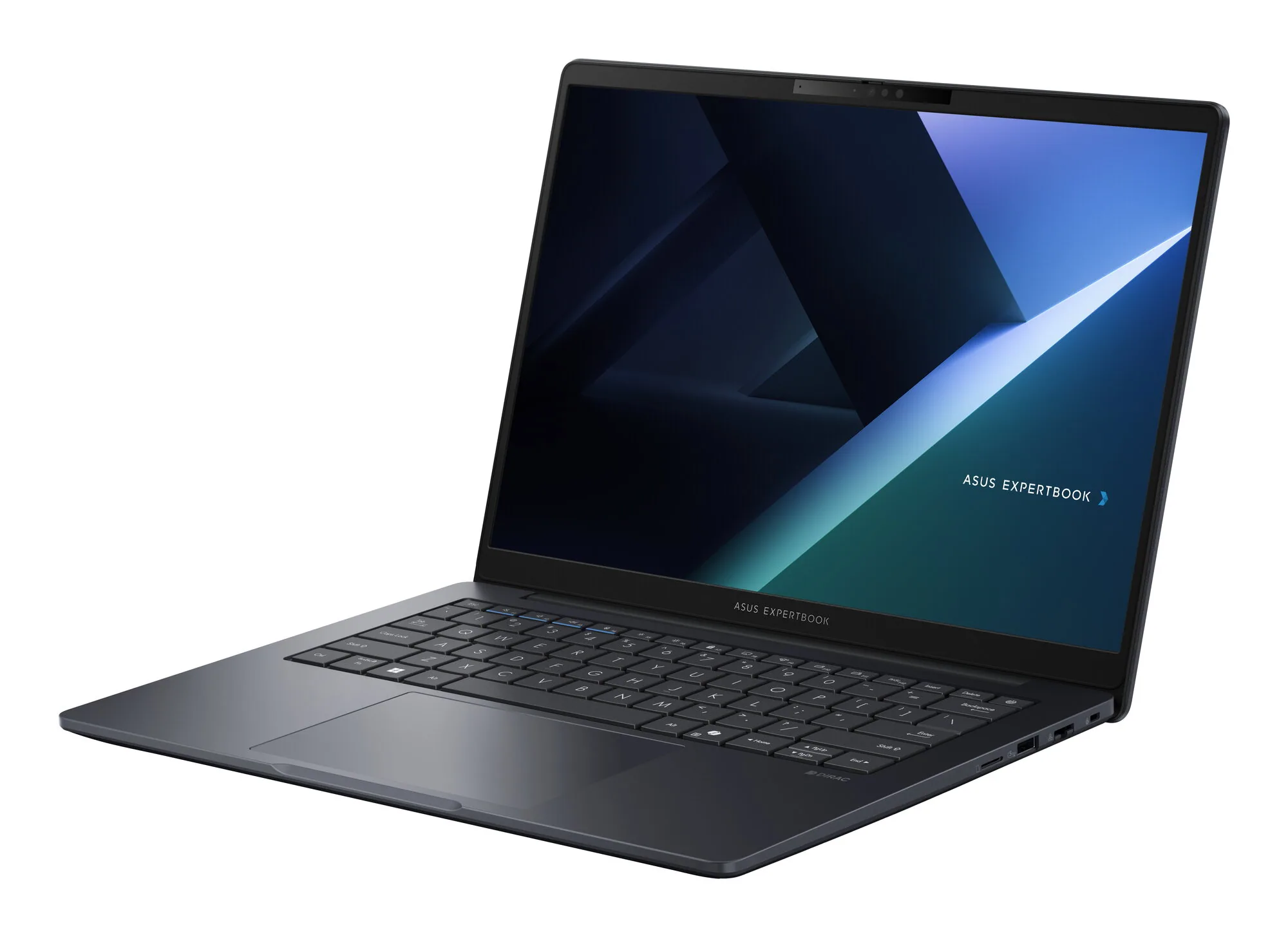 ASUS ExpertBook B3 B3405CCA-LY0067X Intel Core Ultra 7 155H Laptop 35,6 cm (14") WUXGA 16 GB DDR5-SDRAM 512 GB SSD Wi-Fi 6E (802.11ax) Windows 11 Pro Schwarz, Grau QWERTZ Deutsch – Bild 3