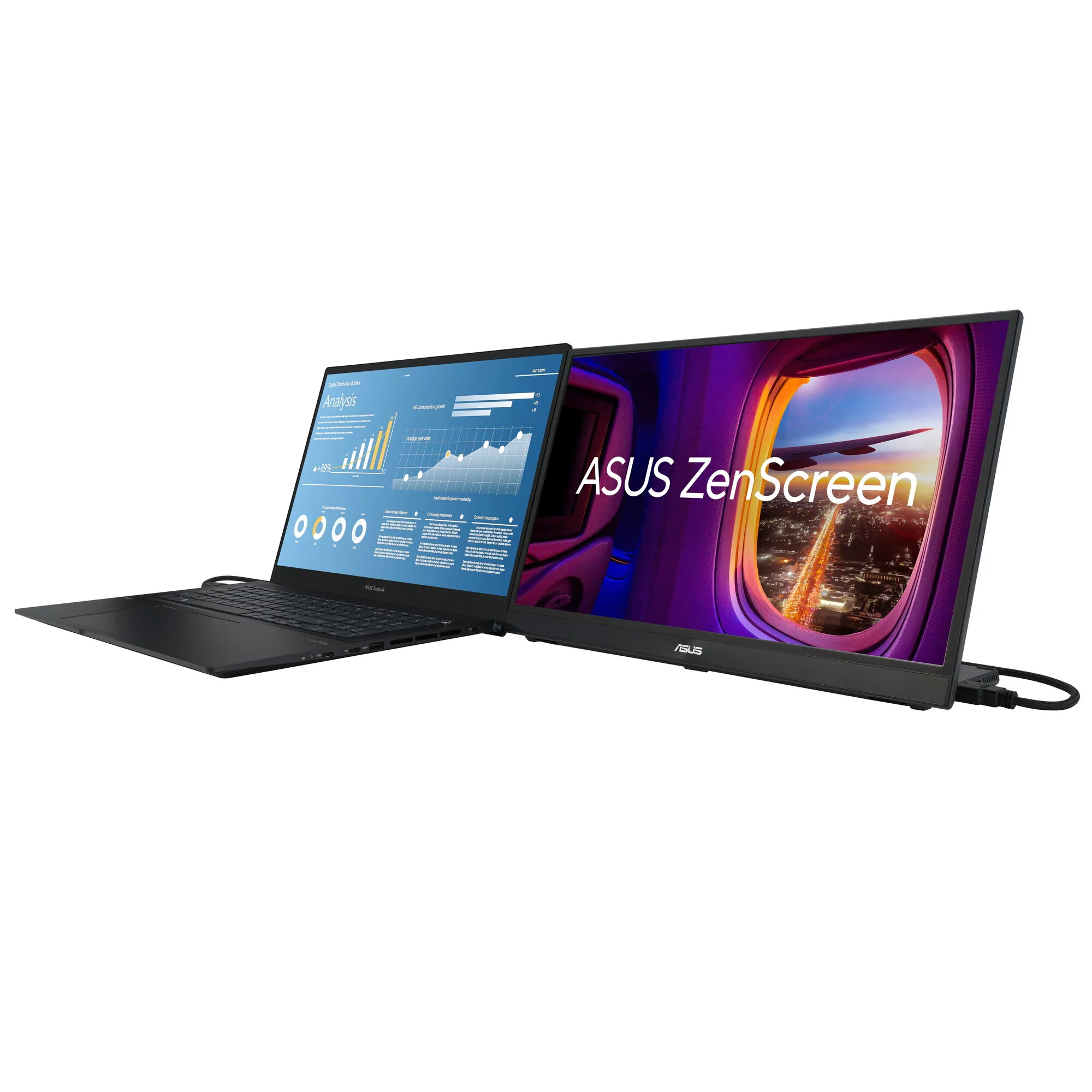 ASUS ZenScreen MB17AHG Computerbildschirm 43,9 cm (17.3") 1920 x 1080 Pixel Full HD LCD Schwarz – Bild 8