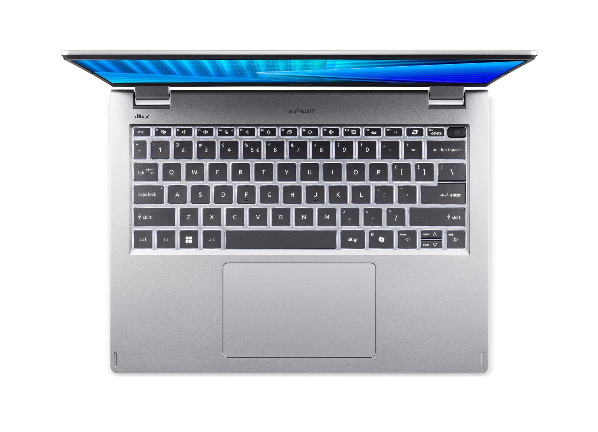 Acer TravelMate P4 TMP414-55-TCO-5880 Intel Core Ultra 5 225U Laptop 35,6 cm (14") WUXGA 16 GB DDR5-SDRAM 512 GB SSD Wi-Fi 7 (802.11be) Windows 11 Pro Blau – Bild 4