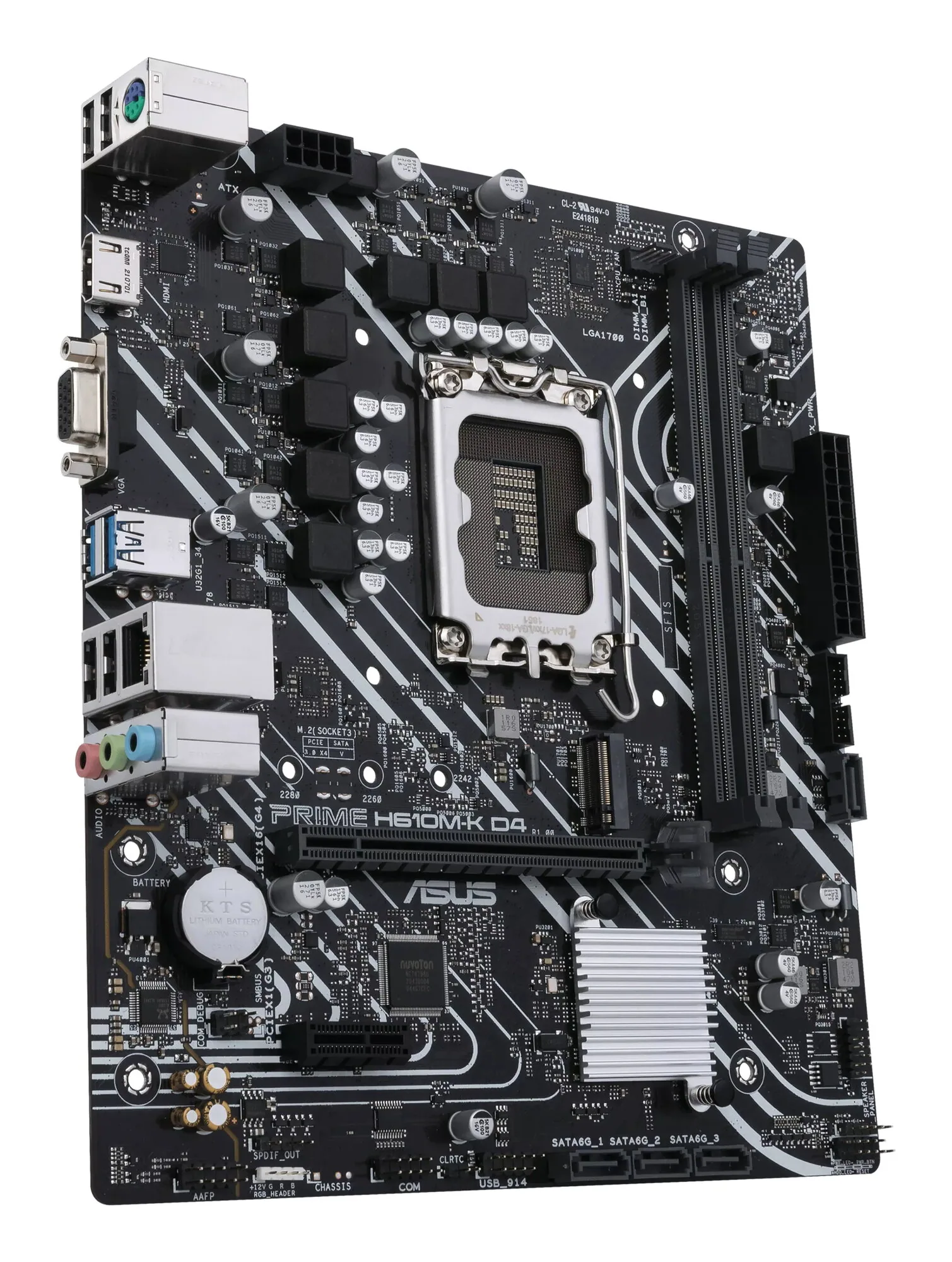 ASUS PRIME H610M-K D4 Intel H610 LGA 1700 micro ATX – Bild 4