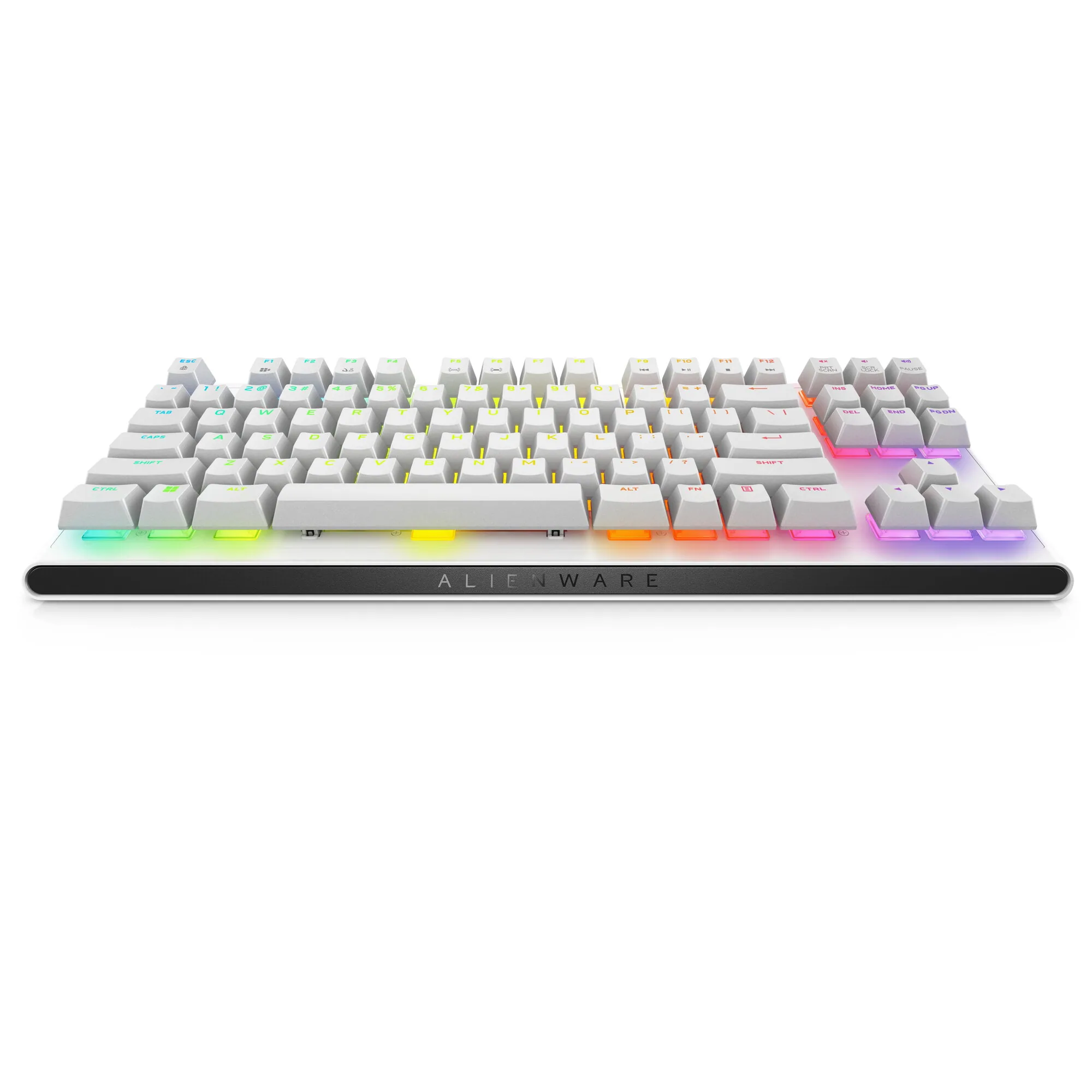Alienware AW420K Tastatur Gaming USB QWERTY US International Weiß – Bild 2