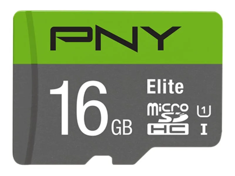 SD MicroSD HC Card PNY Elite Class 10 U1