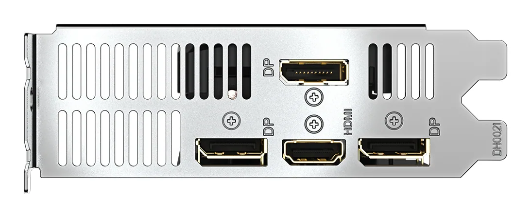 GIGABYTE GeForce RTX 5060 OC Low Profile 8G Grafikkarte - 8GB GDDR7, 128bit, PCI-E 5.0, 2512 MHz Kerntakt, 3 x DisplayPort, 1 x HDMI, GV-N5060OC-8GL – Bild 6