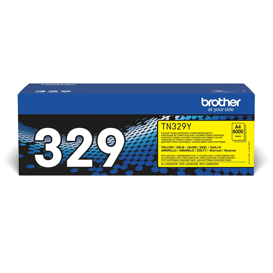 Brother TN-329Y Tonerkartusche 1 Stück(e) Original Gelb – Bild 1