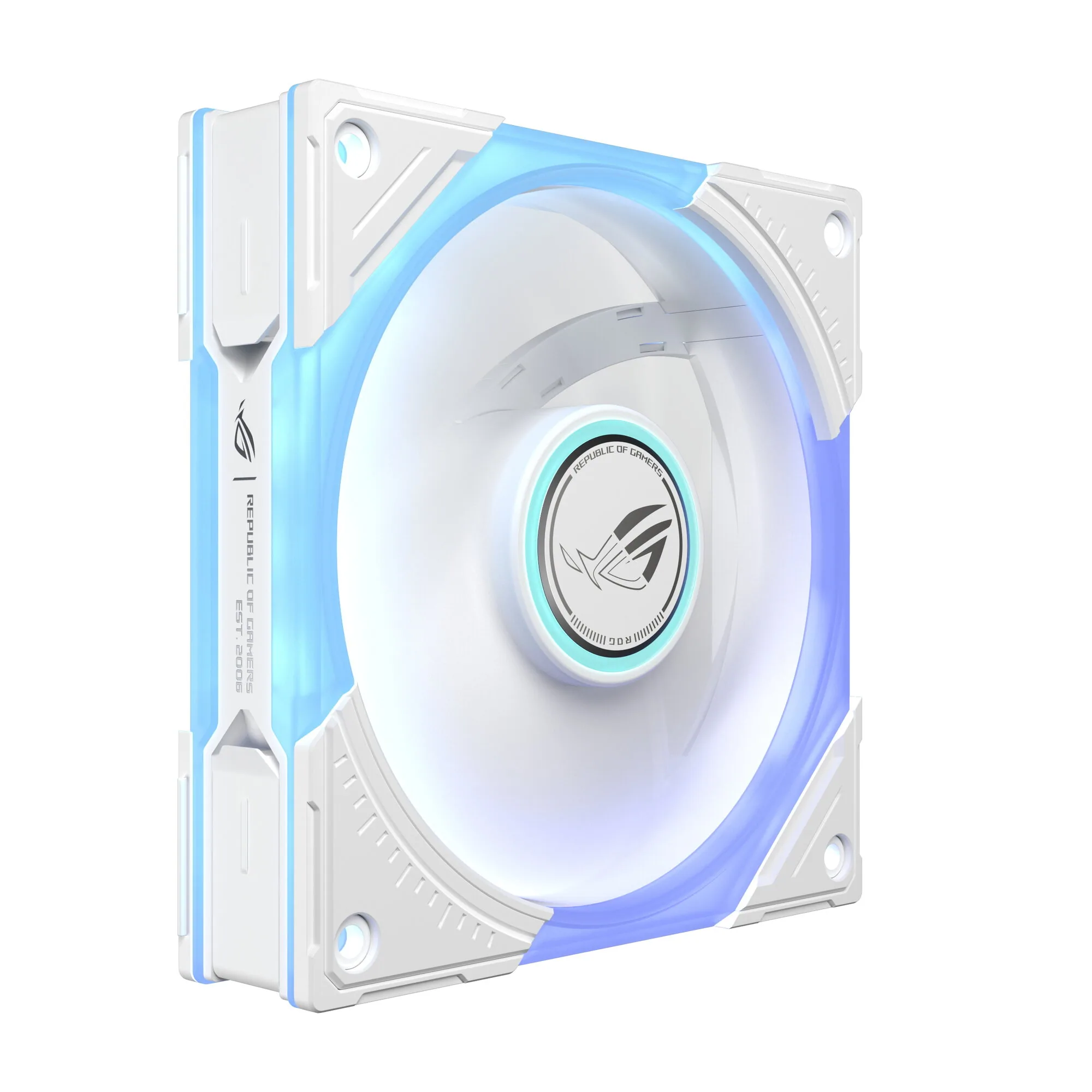 ASUS ROG Eurux GR120 ARGB Reverse Fan White Edition - Single Pack Computergehäuse Ventilator 12 cm Weiß 1 Stück(e) – Bild 3