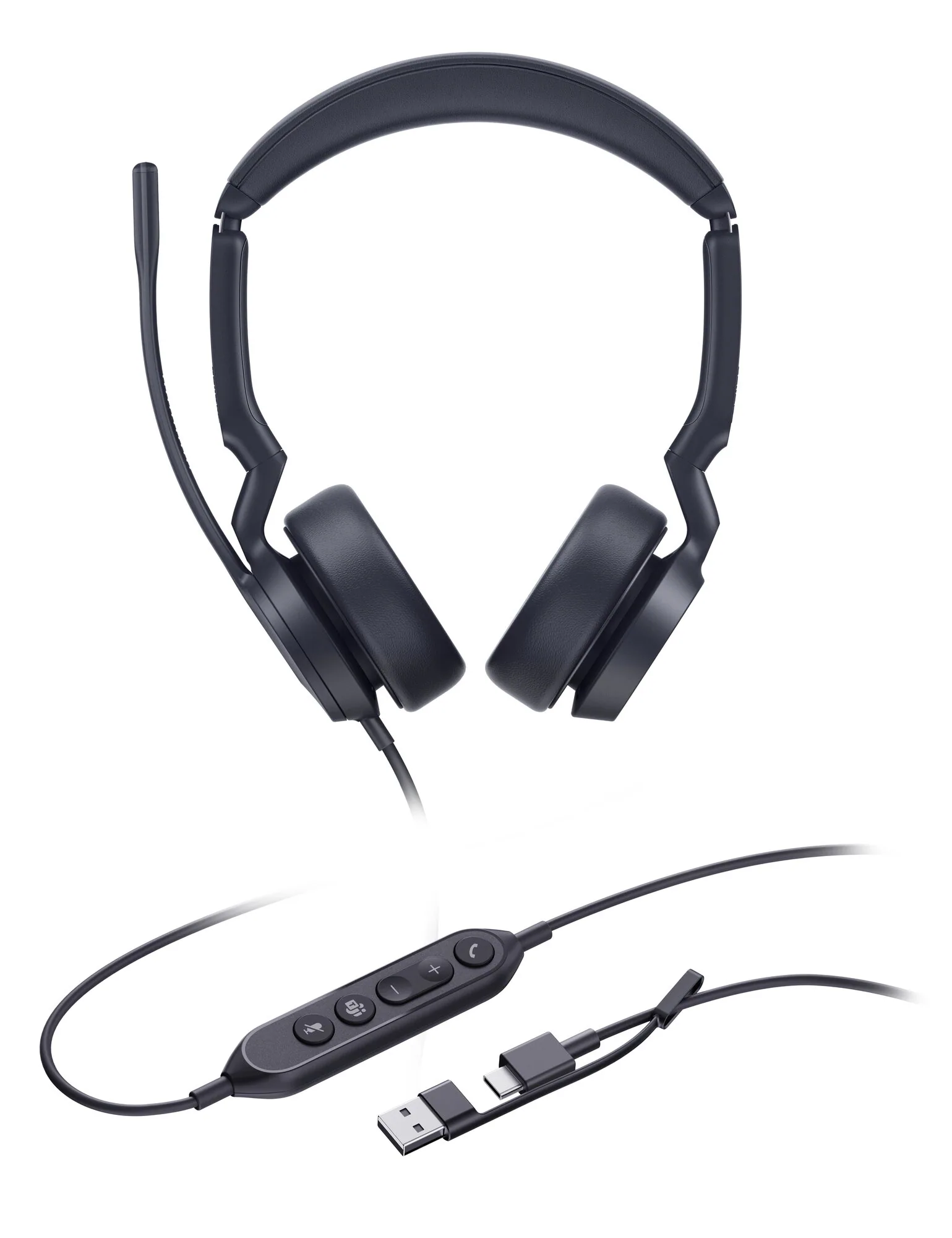 Yealink UH44 Dual Teams USB-C/A Headset – Bild 1