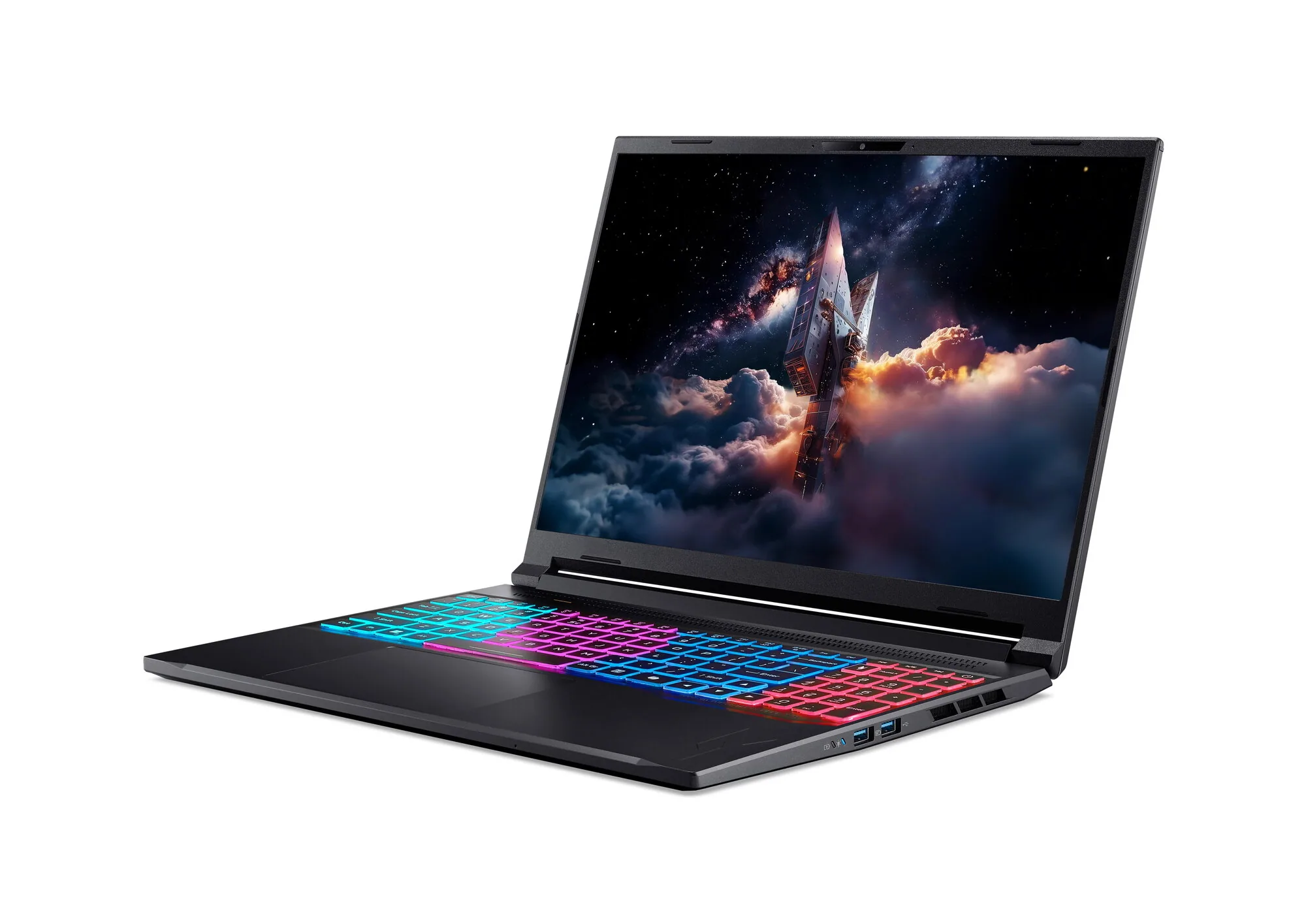 Acer Nitro V 16S ANV16S-71-77SA Intel Core 7 240H Laptop 40,6 cm (16") WQXGA 16 GB DDR5-SDRAM 1 TB SSD NVIDIA GeForce RTX 5070 Wi-Fi 6 (802.11ax) Windows 11 Home Schwarz Deutsch – Bild 3