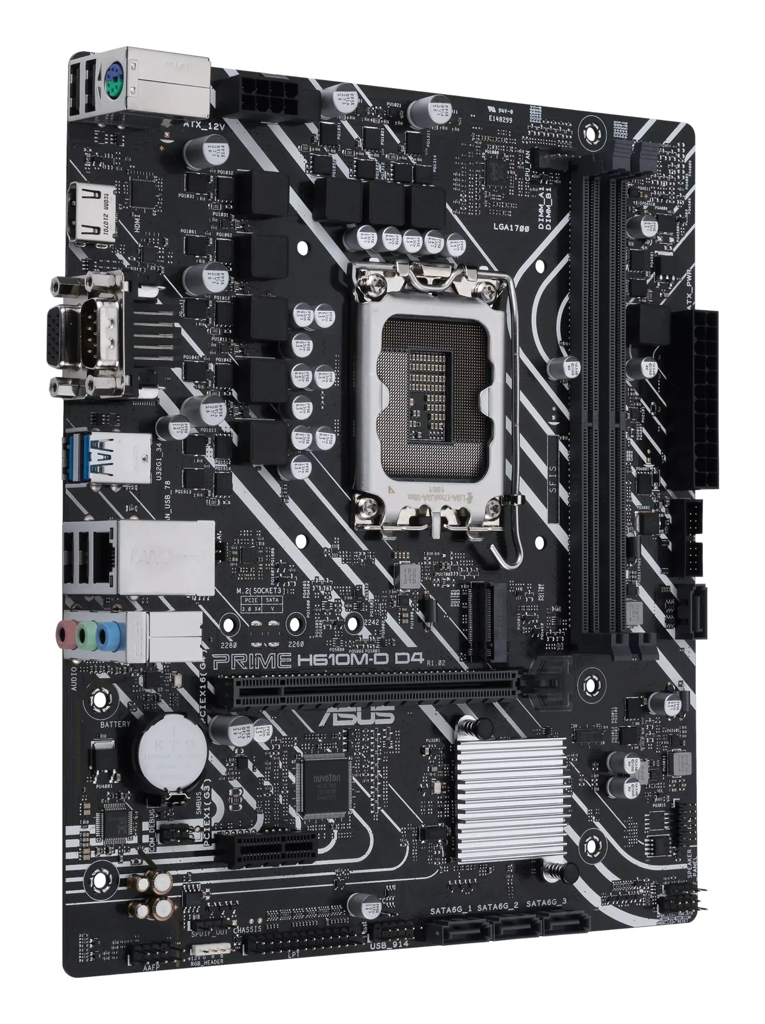 ASUS PRIME H610M-D D4 Intel H610 LGA 1700 micro ATX – Bild 3