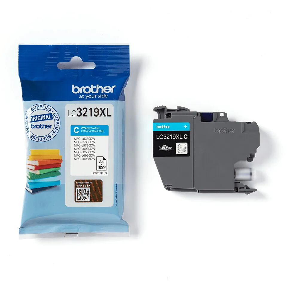 Brother LC3219XLC Druckerpatrone 1 Stück(e) Original Hohe (XL-) Ausbeute Cyan – Bild 4