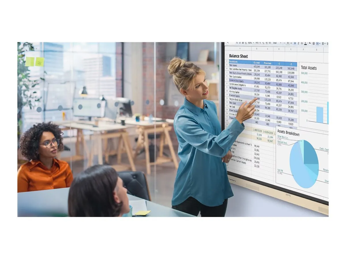 BenQ 248.9cm (98") RE9804FV Interactive Flatp.UHD Android (Speditionsversand)