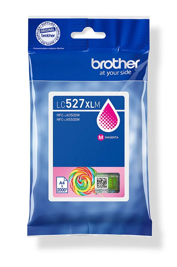Brother LC527XLM Druckerpatrone 1 Stück(e) Original Hohe (XL-) Ausbeute Magenta – Bild 1