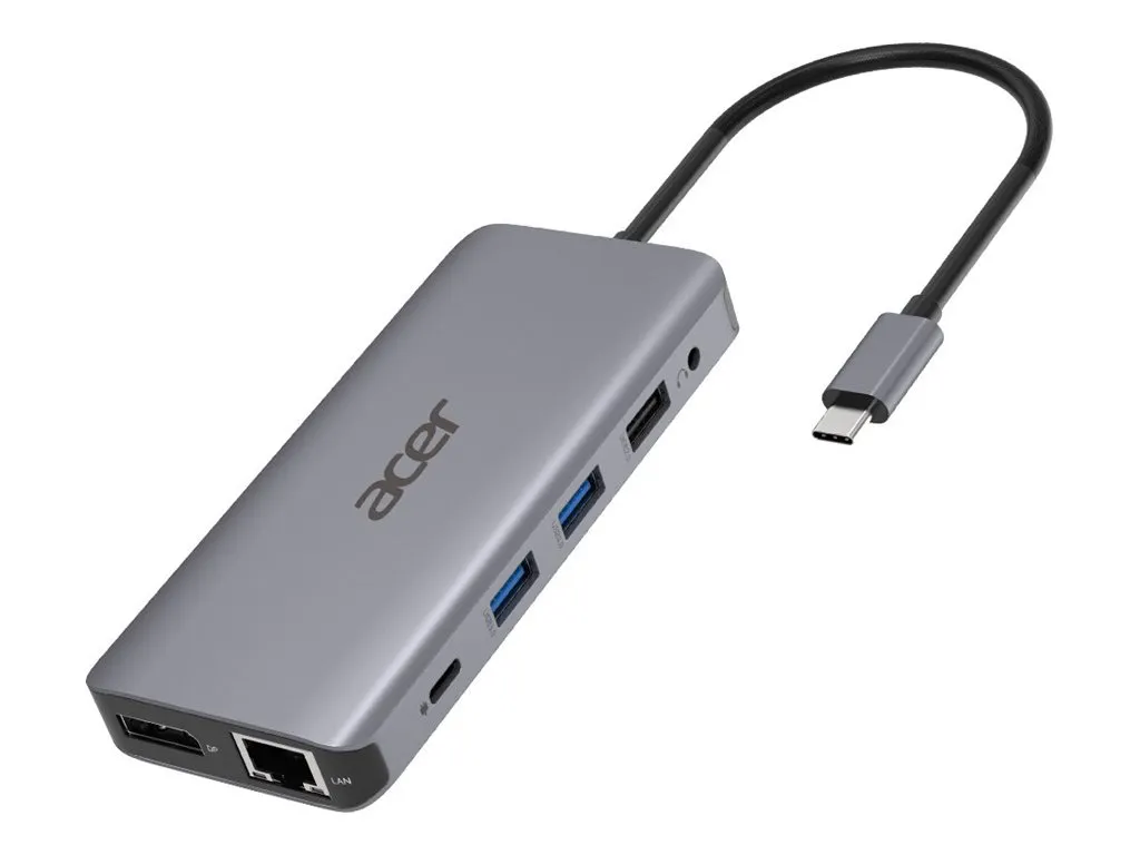Acer 12in1 Type C dongle 2xUSB3.2/2xUSB2.0/1xSD/TF/1xDP