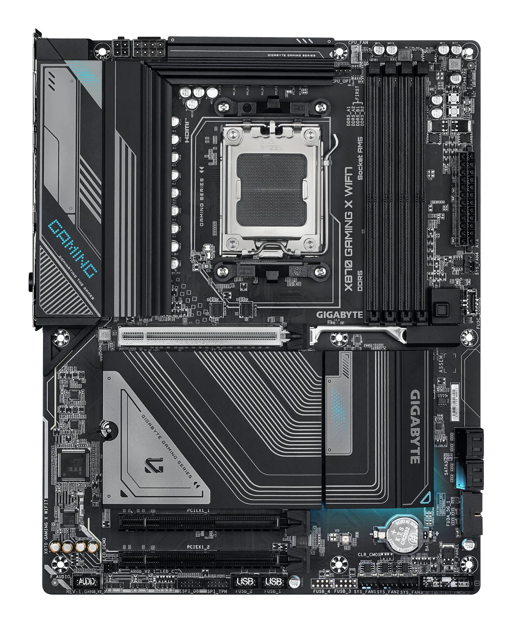 GIGABYTE X870 GAMING X WIFI7 Mainboard – Bild 2