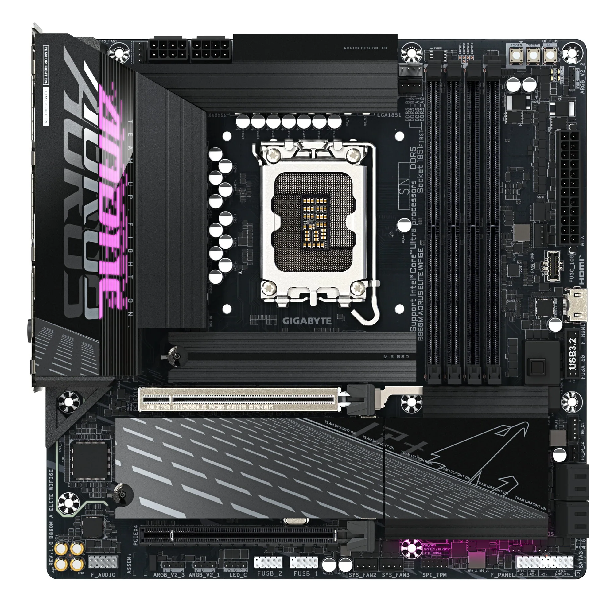 GIGABYTE B860M AORUS ELITE WIFI6E Mainboard – Bild 2