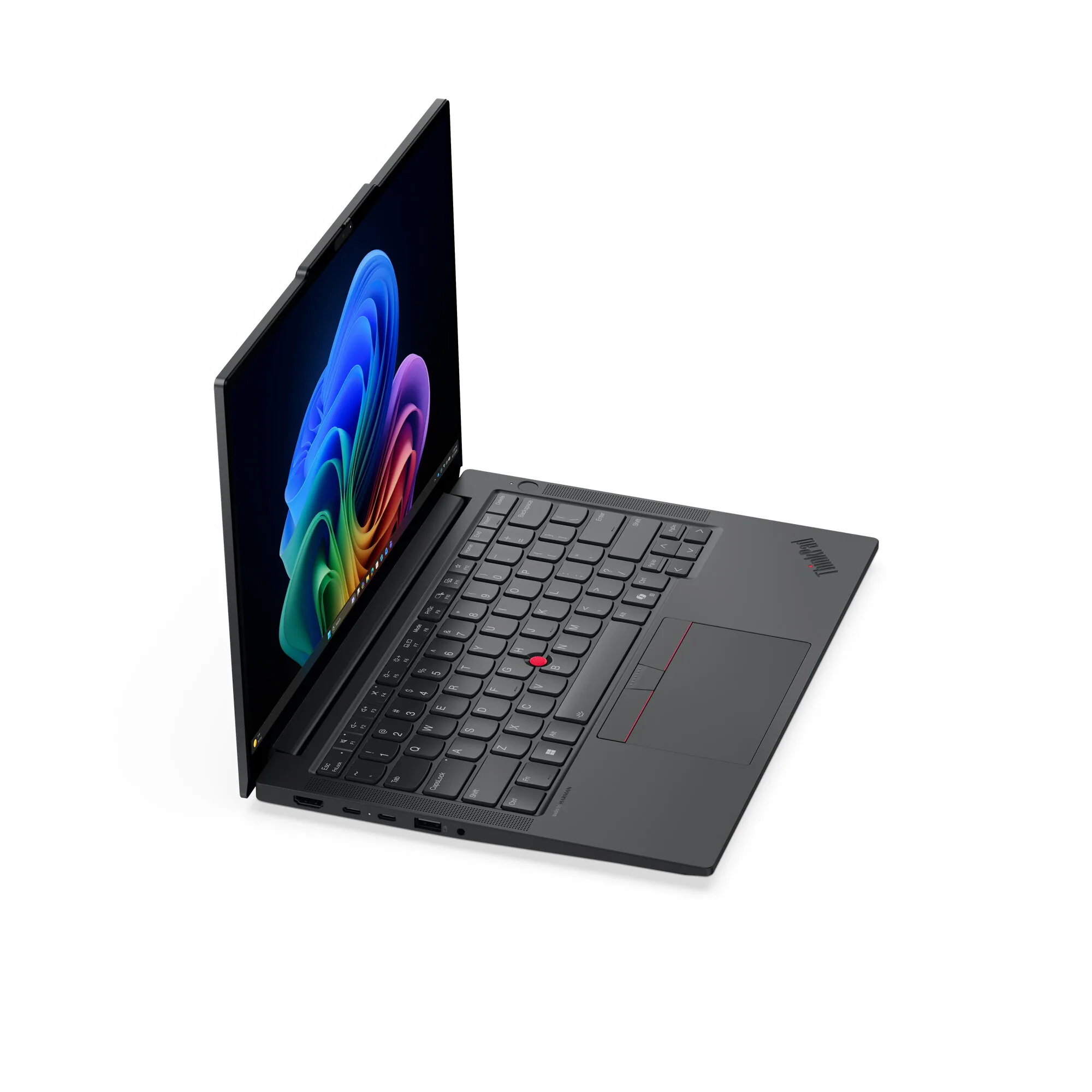 Lenovo ThinkPad E14 Gen 8 (AMD) Copilot+ PC AMD Ryzen AI 7 445 Laptop 35,6 cm (14") WUXGA 32 GB DDR5-SDRAM 1 TB SSD Wi-Fi 7 (802.11be) Windows 11 Pro Schwarz Deutsch – Bild 7
