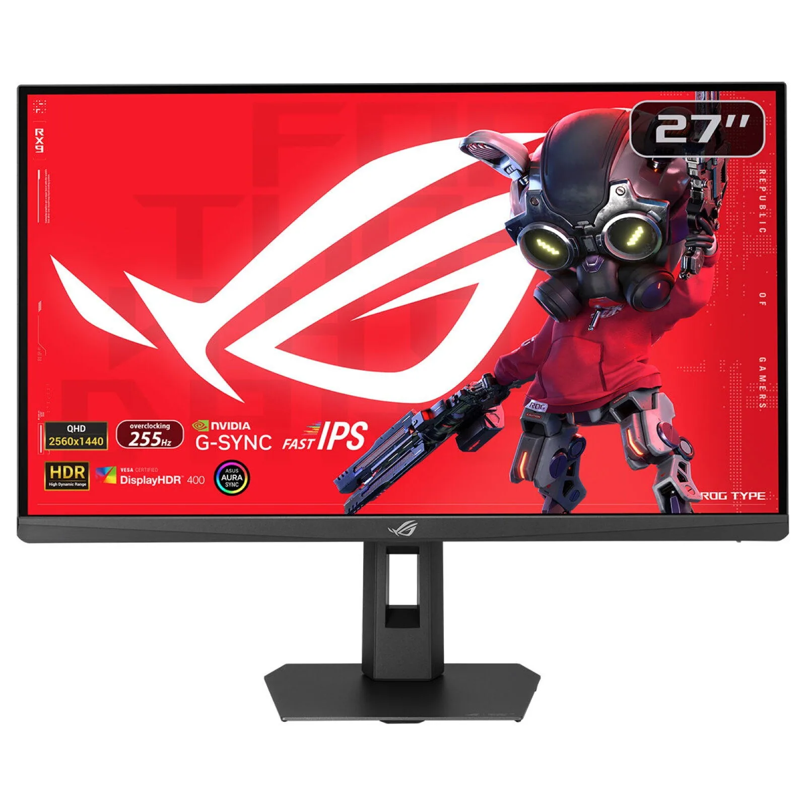 ASUS ROG Strix XG27ACMES Computerbildschirm 68,6 cm (27") 2560 x 1440 Pixel Wide Quad HD LCD Schwarz – Bild 1