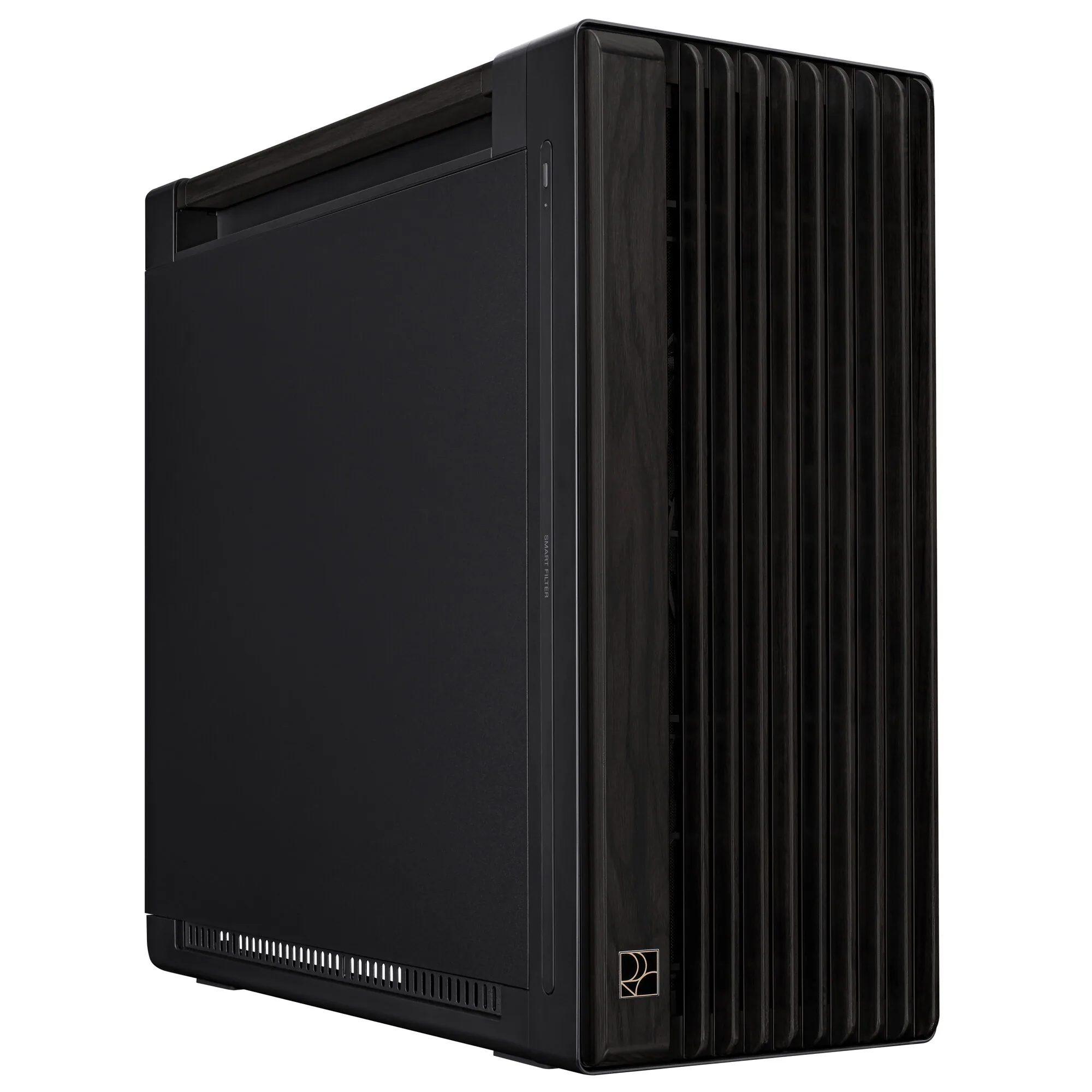 ASUS ProArt PA602 Wood Edition – Metal Panel Midi Tower Schwarz – Bild 1
