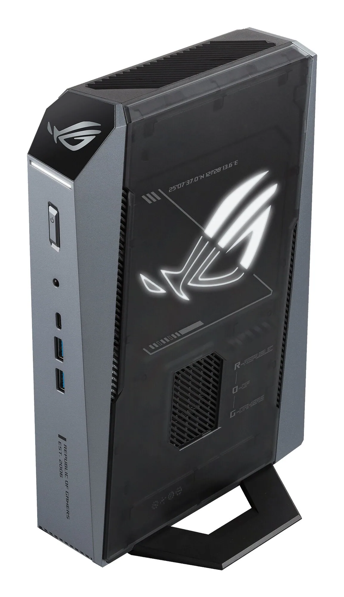 ASUS ROG GR70 -N90043AN AMD Ryzen™ 9 8940HX 16 GB DDR5-SDRAM 1 TB SSD NVIDIA GeForce RTX 5060 Windows 11 Home Mini PC PC Schwarz – Bild 5