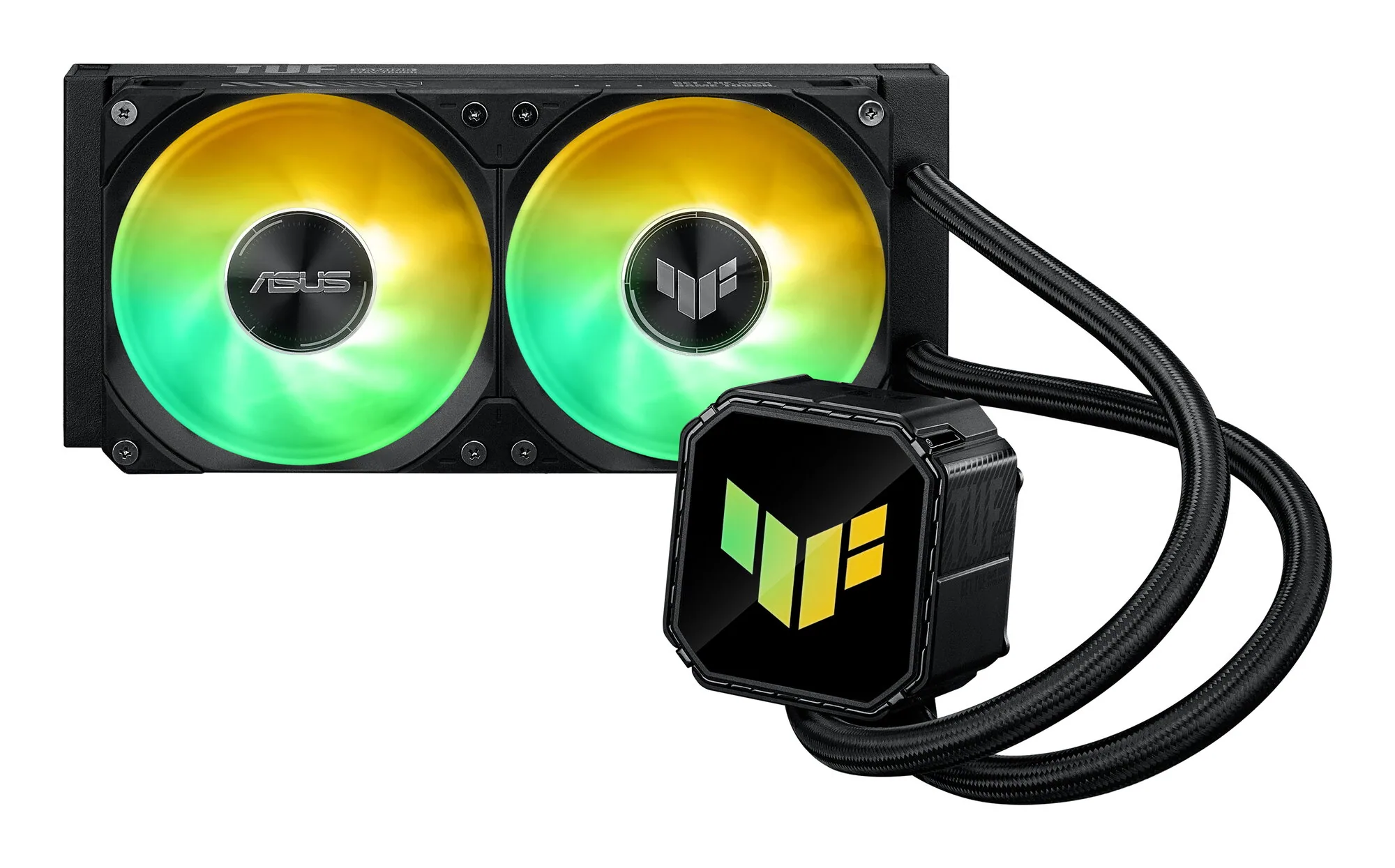 ASUS TUF GAMING LC III 240 ARGB Prozessor All-in-One-Flüssigkeitskühler 12 cm Schwarz – Bild 2