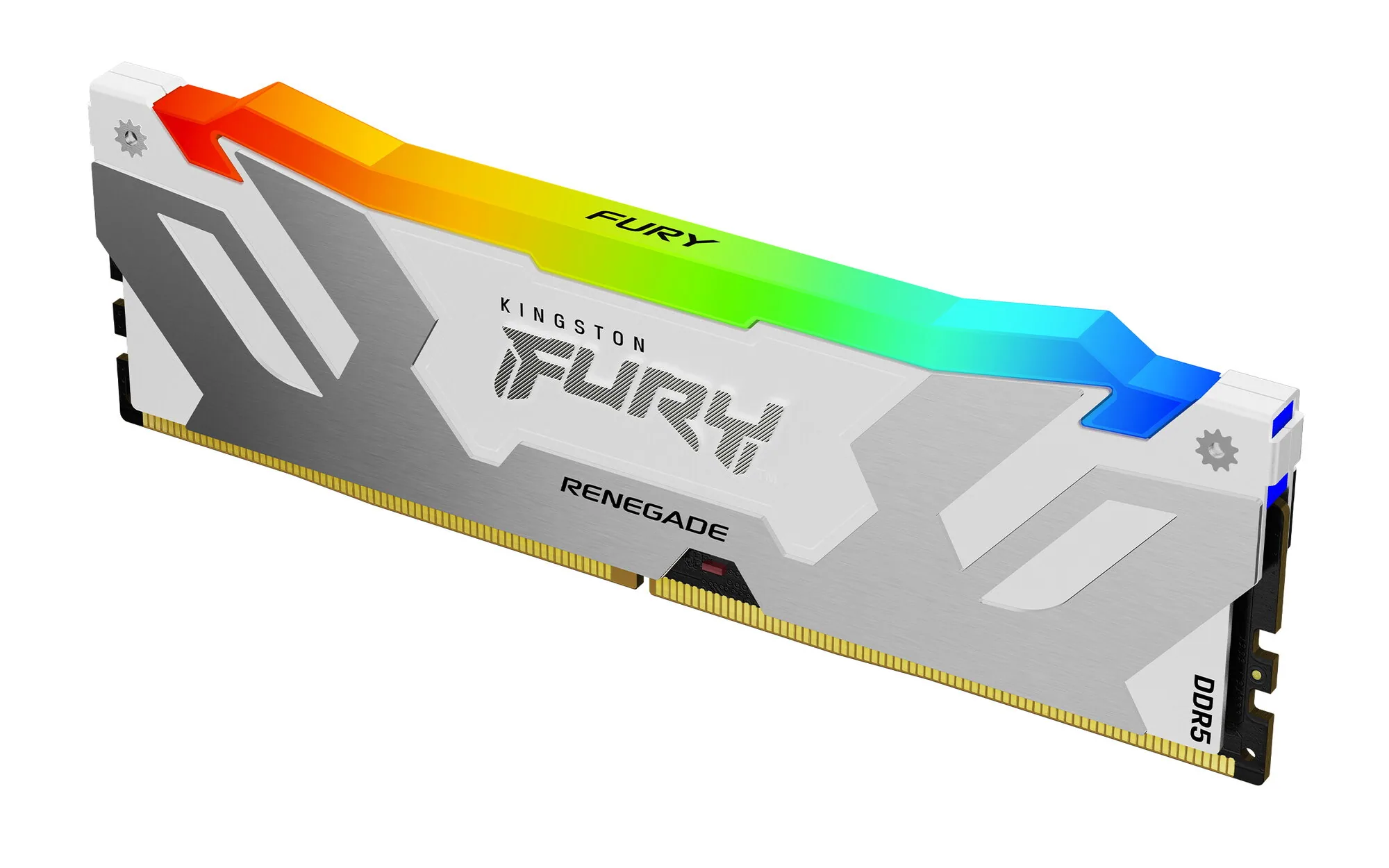 Kingston Technology FURY 16GB 8000MT/s DDR5 CL38 DIMM Renegade RGB Weiß XMP – Bild 1