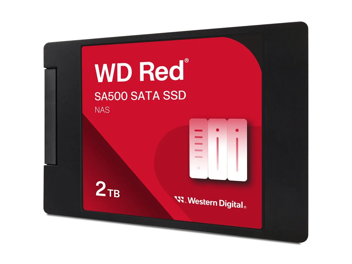 WD SSD 2,5" SATA3 SA500 intern Rot