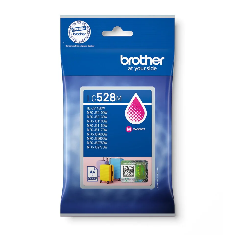 Brother LC528M Druckerpatrone 1 Stück(e) Original Magenta – Bild 1