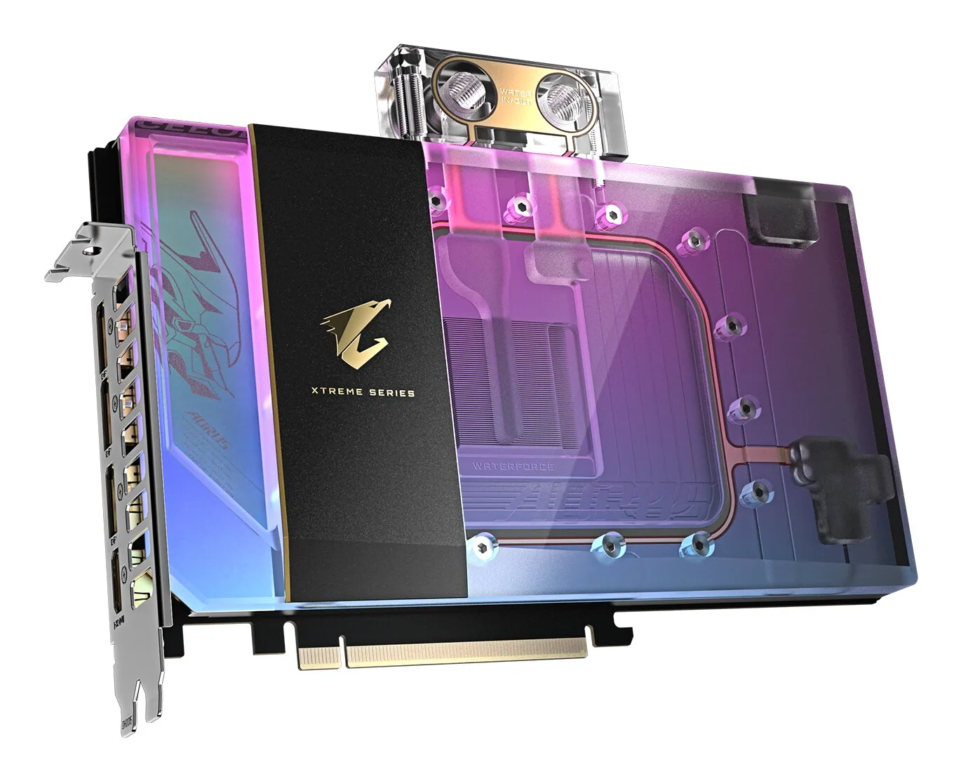 GIGABYTE AORUS GeForce RTX 5090 XTREME WATERFORCE WB 32G Grafikkarte – Bild 3