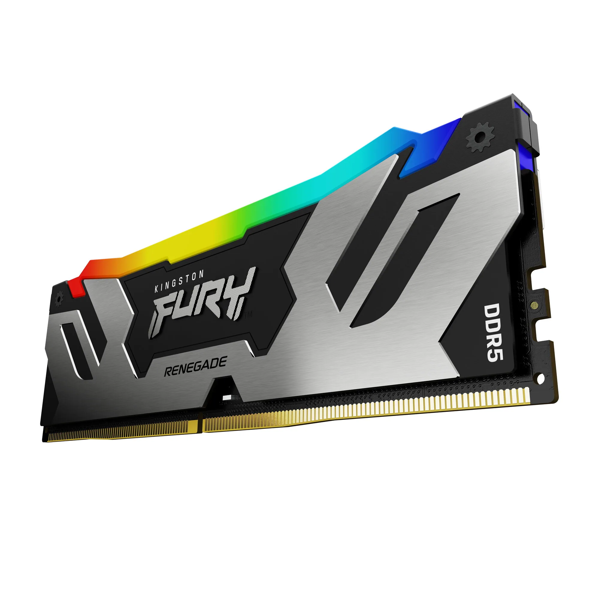 Kingston FURY 24 GB 8000MT/s DDR5 CL38 DIMM Renegade RGB Silver – Bild 3