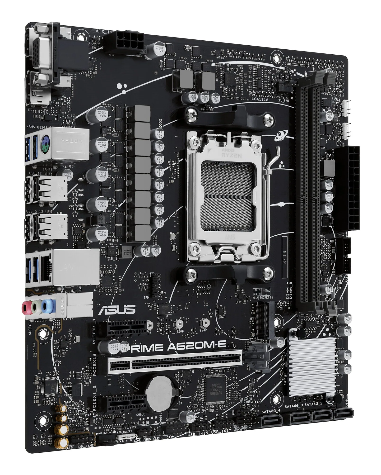 ASUS PRIME A620M-E-CSM AMD A620 Sockel AM5 micro ATX – Bild 3