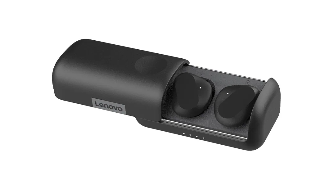 Lenovo ZA800000WW Kopfhörer & Headset True Wireless Stereo (TWS) im Ohr Anrufe/Musik USB Typ-C Bluetooth Schwarz – Bild 4