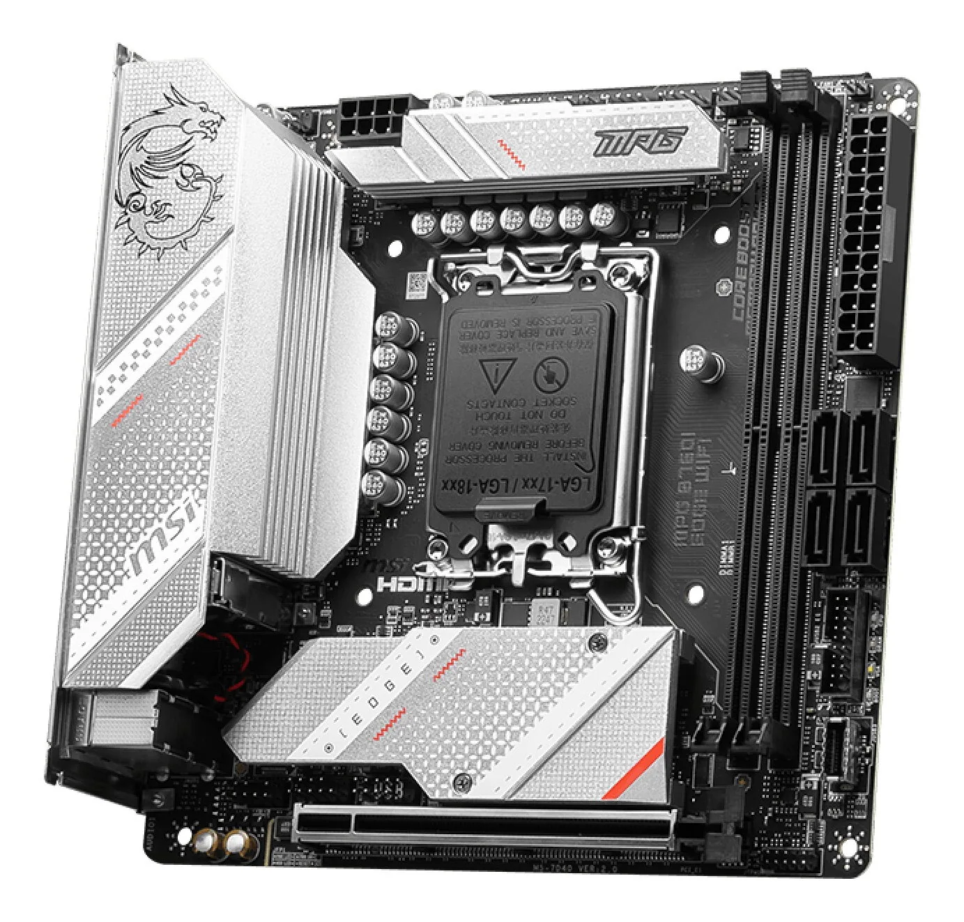 MSI MPG B760I EDGE WIFI Motherboard Intel B760 LGA 1700 mini ITX – Bild 3