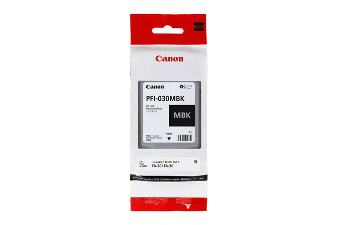 Canon PFI-030 MBK Druckerpatrone 1 Stück(e) Original Mattschwarz – Bild 1
