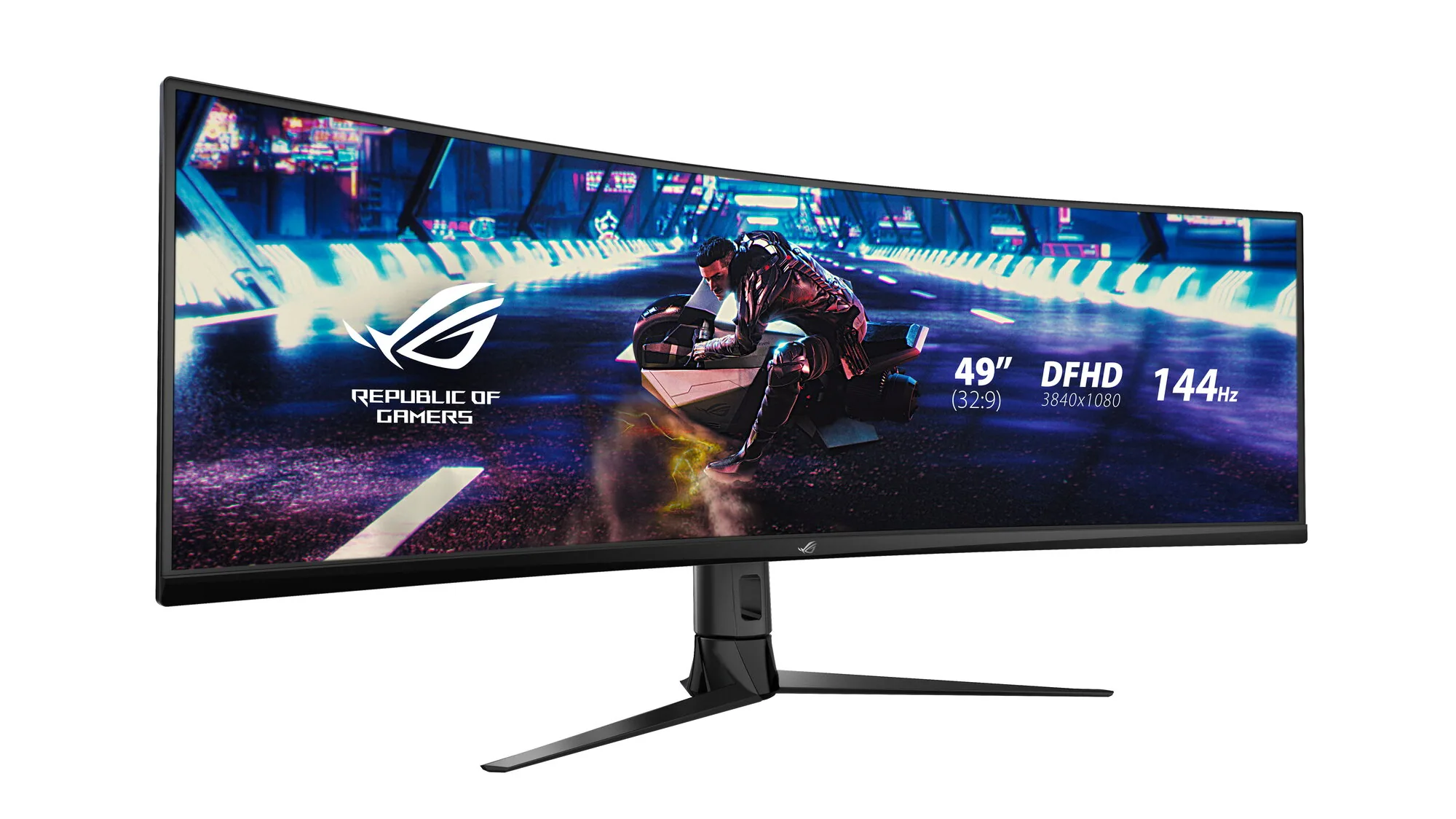 ASUS ROG Strix XG49VQ Computerbildschirm 124,5 cm (49") 3840 x 1080 Pixel UltraWide Full HD LED Schwarz – Bild 3