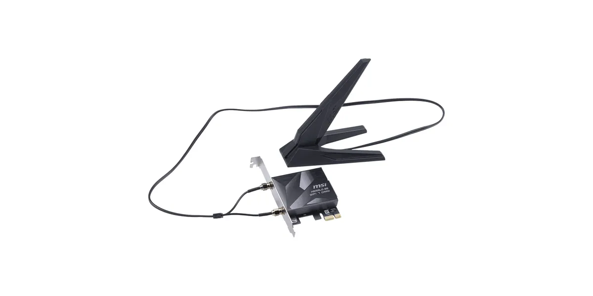 MSI Herald BE9400 WiFi7 PCIe x1 card (Bulk), PCIe-Card