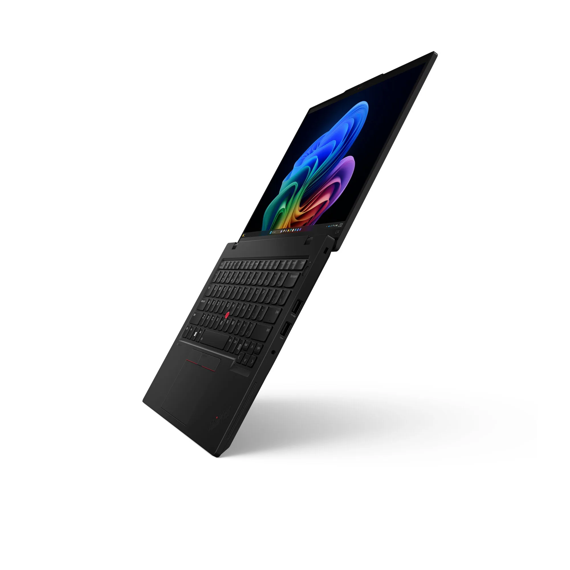 Lenovo ThinkPad L14 Gen 7 (AMD) Copilot+ PC AMD Ryzen AI 7 445 Laptop 35,6 cm (14") WUXGA 32 GB DDR5-SDRAM 512 GB SSD Wi-Fi 7 (802.11be) Windows 11 Pro Schwarz Deutsch – Bild 3