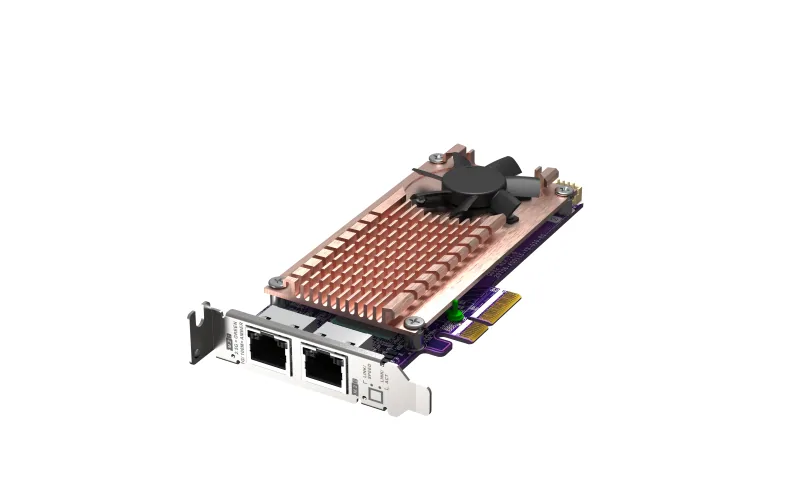 QNAP QM2-2P2G2T Netzwerkkarte Eingebaut Ethernet 2500 Mbit/s – Bild 5