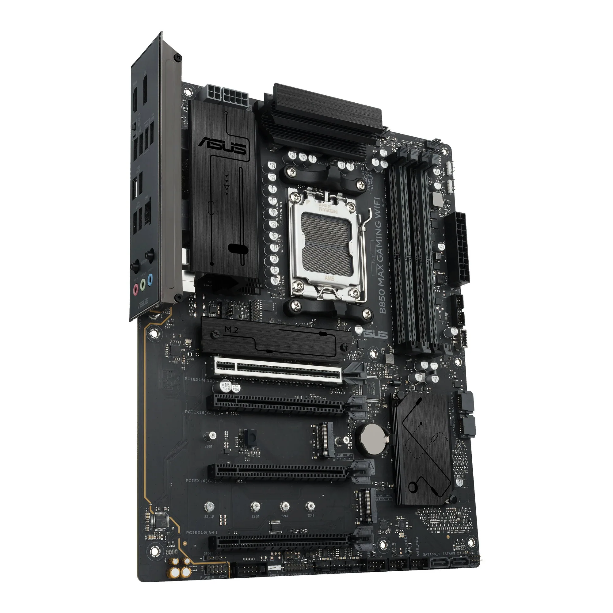 ASUS B850 MAX GAMING WIFI AMD B850 Sockel AM5 ATX – Bild 4