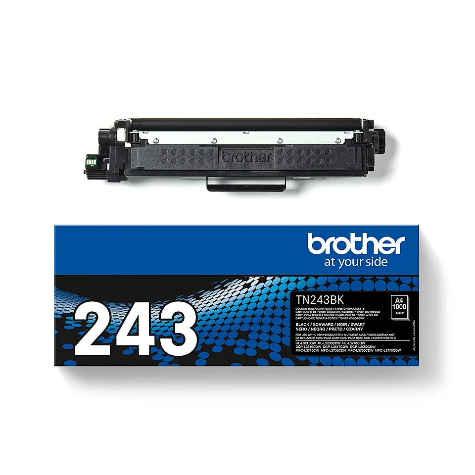 Brother TN-243BK Tonerkartusche 1 Stück(e) Original Schwarz – Bild 2