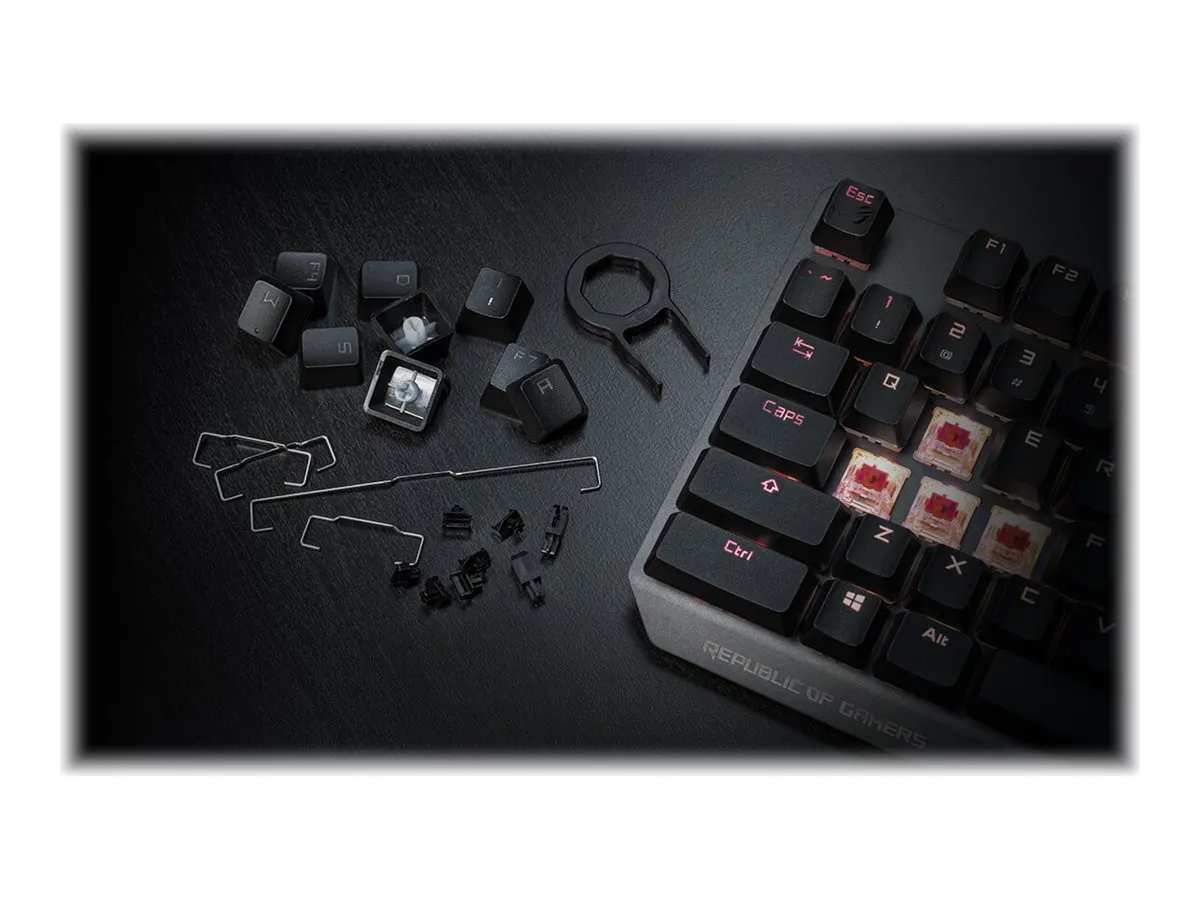 ASUS Tastatur Zubehör ROG PBT Keycap Set