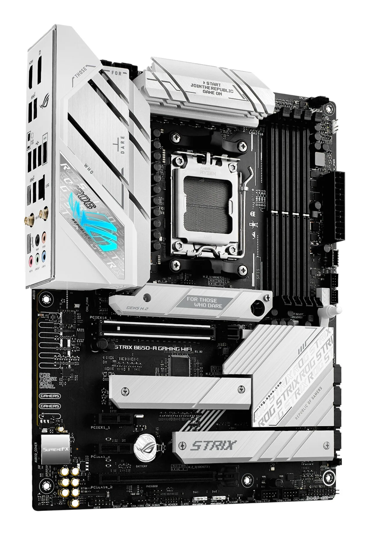 ASUS ROG STRIX B650-A GAMING WIFI AMD B650 Sockel AM5 ATX – Bild 3