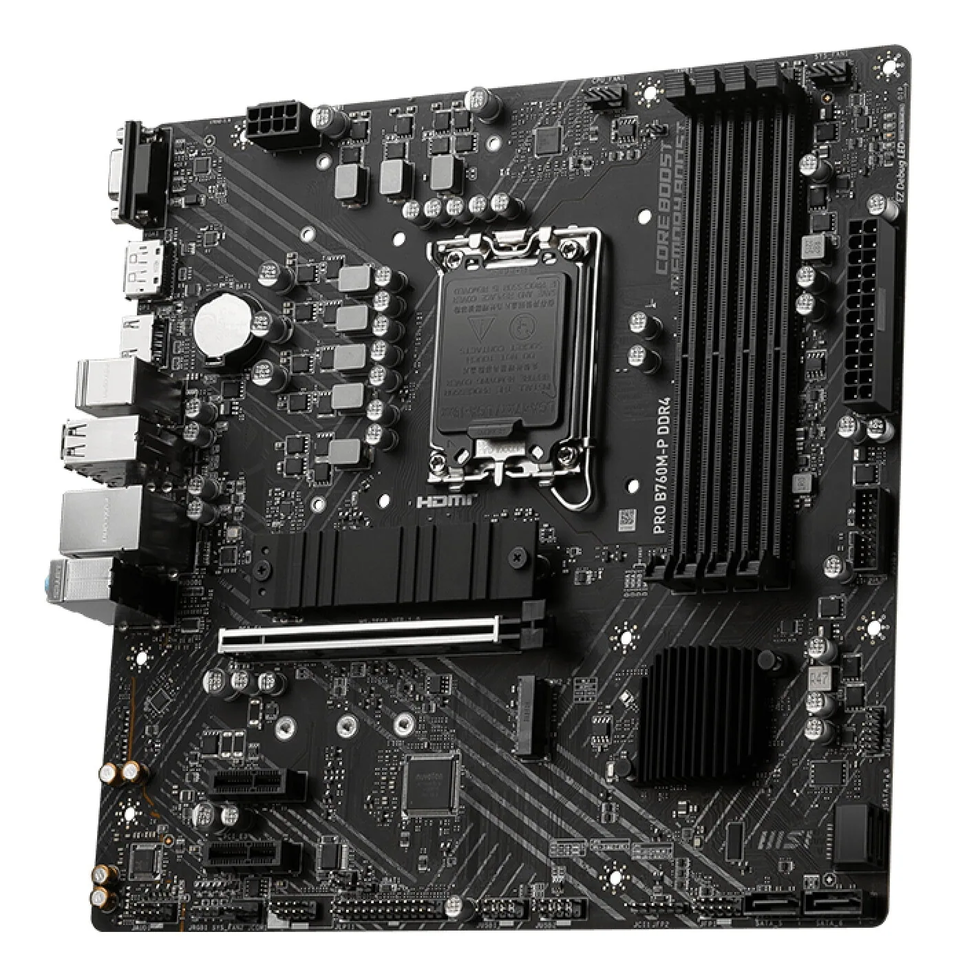 MSI PRO B760M-P DDR4 Motherboard Intel B760 LGA 1700 micro ATX – Bild 3