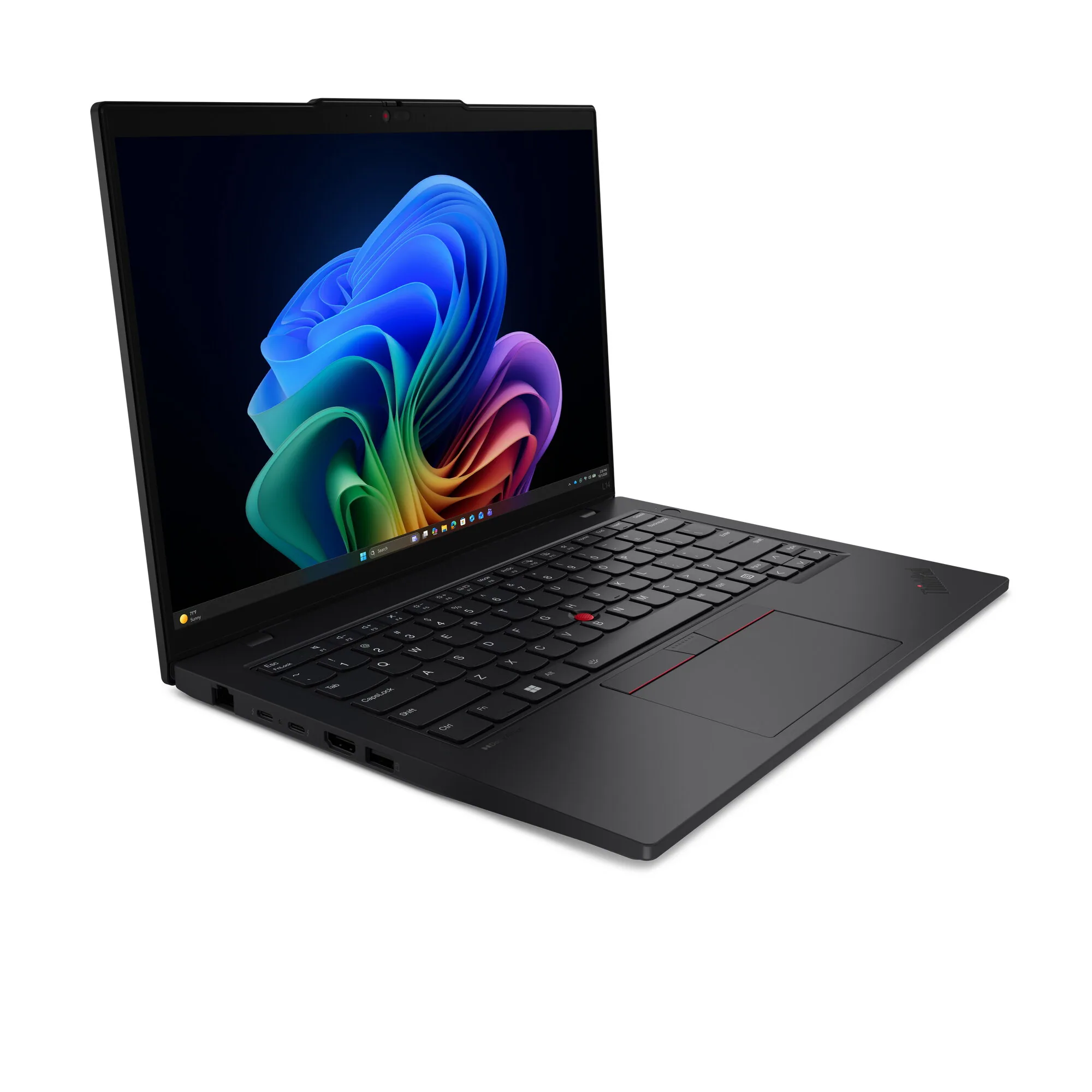 Lenovo ThinkPad L14 Gen 7 (Intel) Copilot+ PC Intel Core Ultra 5 325 Laptop 35,6 cm (14") WUXGA 32 GB DDR5-SDRAM 512 GB SSD Wi-Fi 7 (802.11be) Windows 11 Pro Schwarz Deutsch – Bild 5